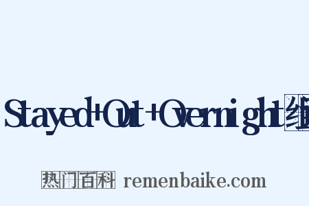 Stayed+Out+Overnight组词是什么意思的图片